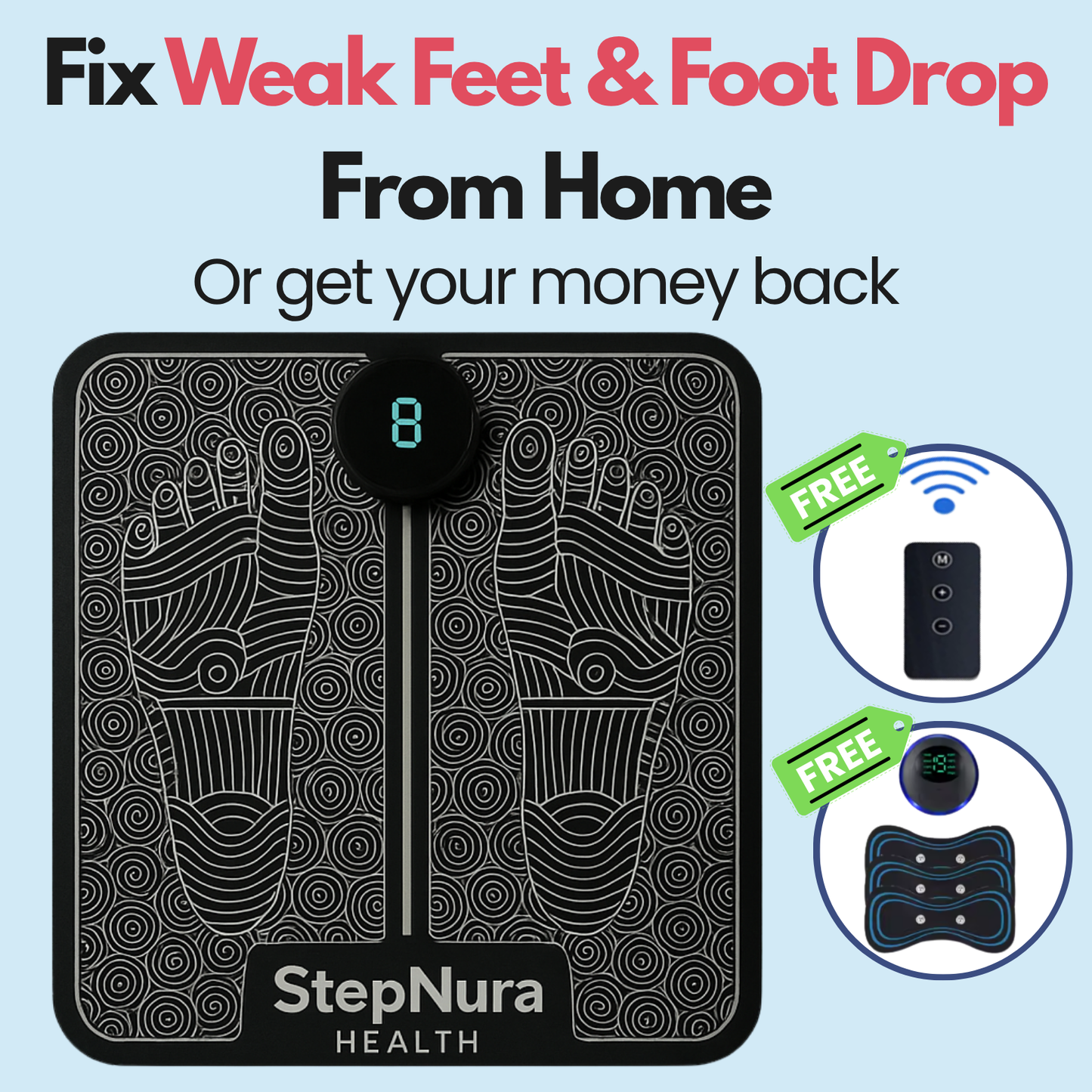 StepNura™ Pain-Free Steps
