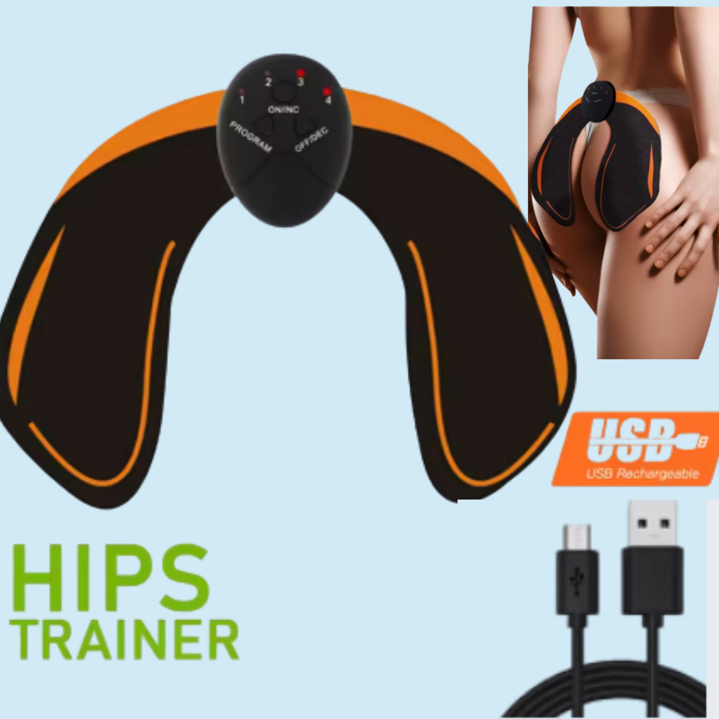 StepNura™ EMS Glute & Hips Trainer